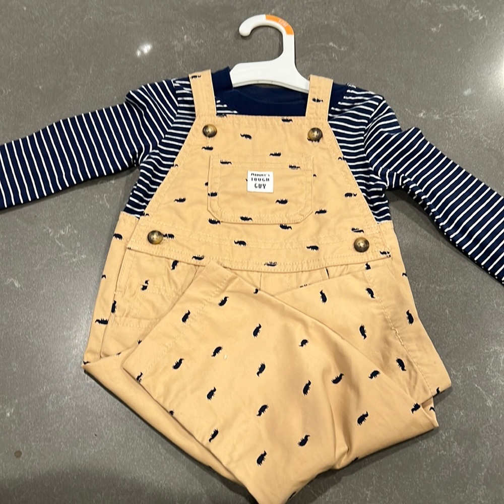 Toddler boy overalls